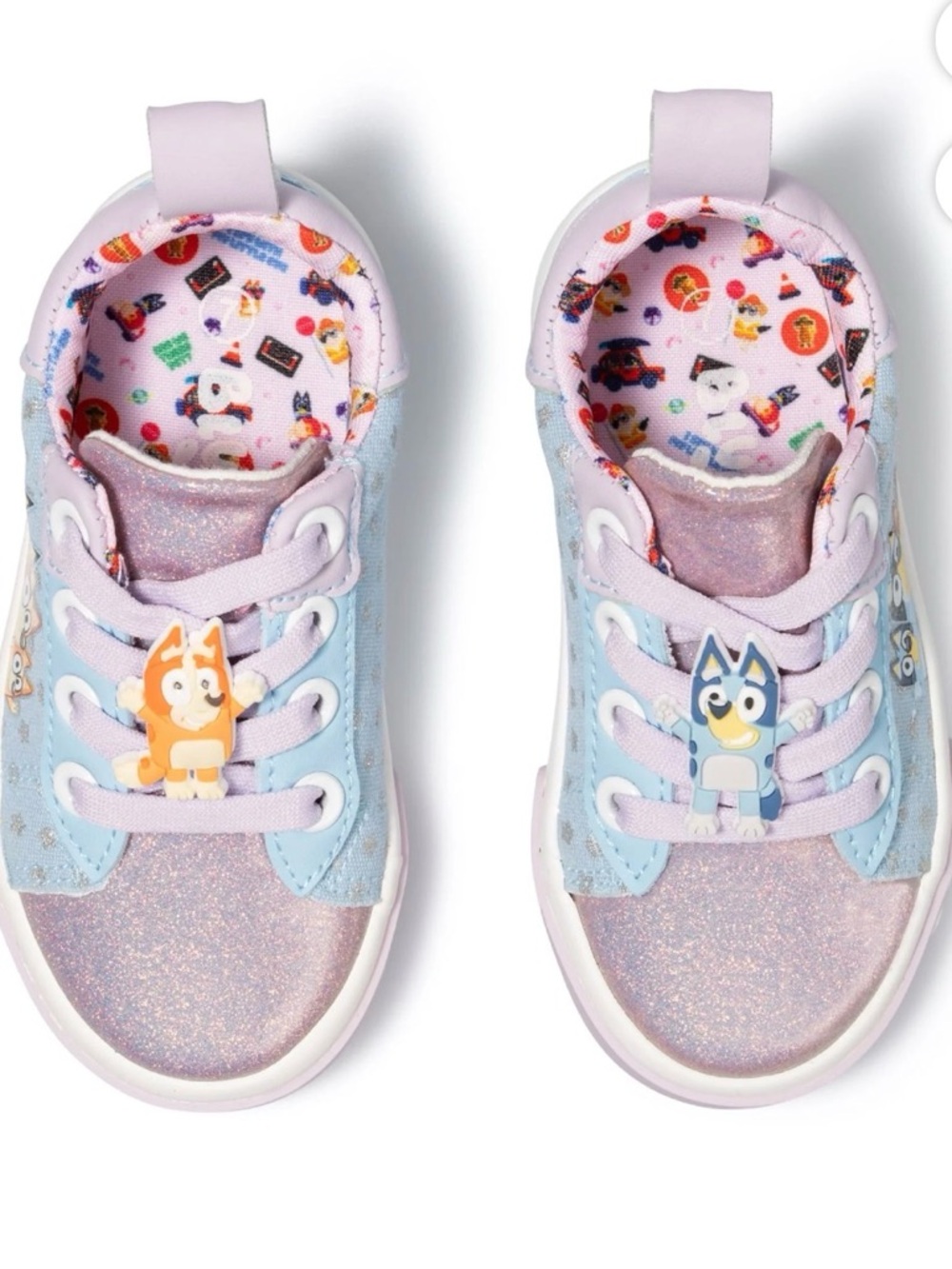 Bluey & Bingo Slip-On Court Sneaker - Size 9 Toddler Girl - Picture 5 of 9